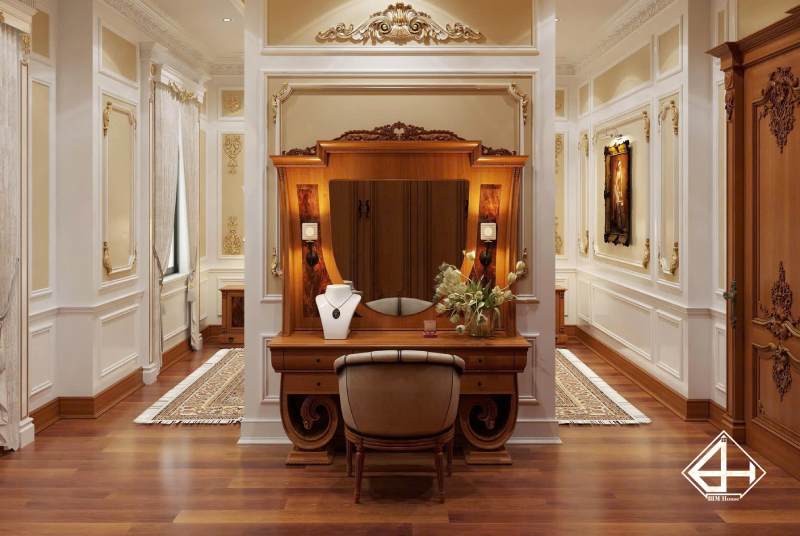 Dự án The Luxe Heaven sử dụng bảng màu Kem - Nâu ấm